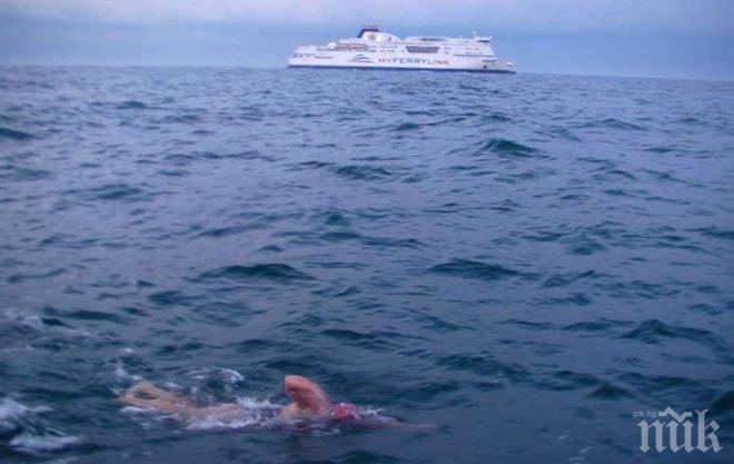 73-годишен японец преплува пролива Цугару