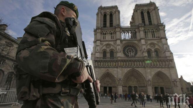 Терор в сърцето на Франция! Кола с газови бутилки беше открита до парижката катедрала „Нотр Дам” (ОБНОВЕНА)