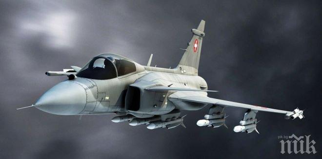 Чешки депутати станаха мишена на швейцарски изтребители 