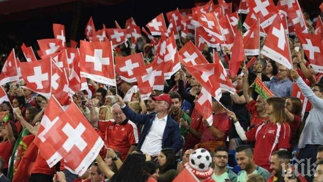 Федерер аплодира победата на Швейцария над еврошампиона