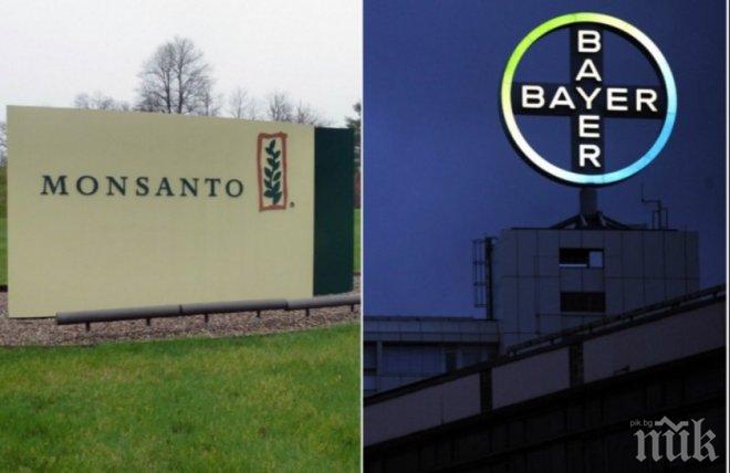 „Байер“ иска да купи „Монсанто“ за 66 млрд. долара