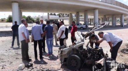 две бомбени атаки наведнъж триполи видео