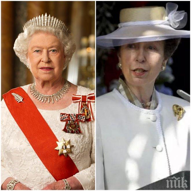 КОНСПИРАЦИЯ! Руска инфекция поразила дъщерята на Елизабет II, приета е в болница