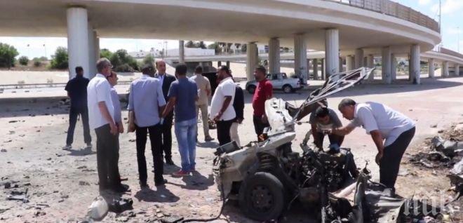 Две бомбени атаки наведнъж в Триполи (ВИДЕО)