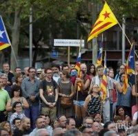 Стотици хиляди в Барселона демонстрираха за отделяне от Испания 