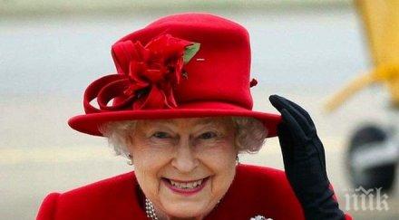 елизабет втора отново подкара джип снимка