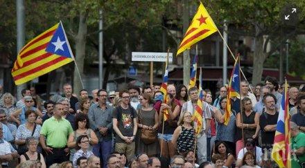 стотици хиляди барселона демонстрираха отделяне испания