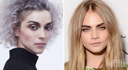 кара делевин раздели любовницата