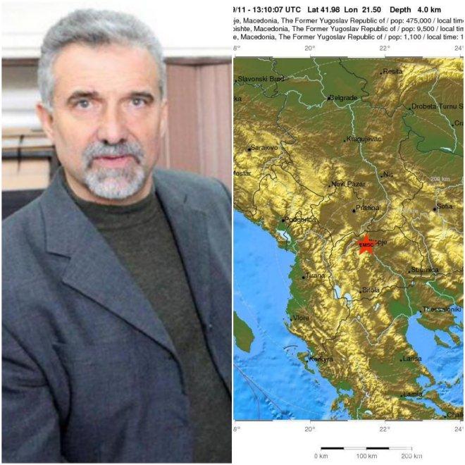 САМО В ПИК! Сеизмолог №1 проф. Емил Ботев: Трусът е с магнитуд 5,2 по Рихтер, в България е ставало 30 000 пъти по-страшно земетресение от това в Скопие! 