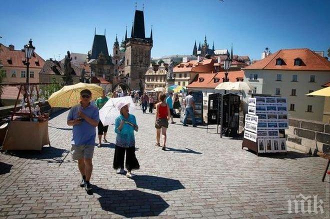 Рекордни горещини в Чехия