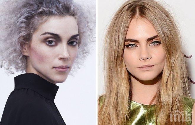 Кара Делевин се раздели с любовницата си