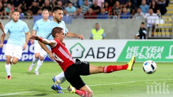 Дунав разби ЦСКА с голове за две минути в Разград