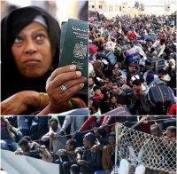 УЖАСЪТ НАБЛИЖАВА! Над 200 хиляди мигранти на границата на Европа