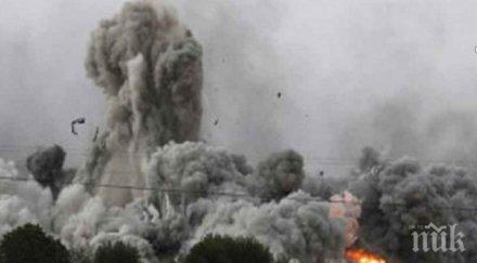 американската авиация унищожи завод химически оръжия ирак