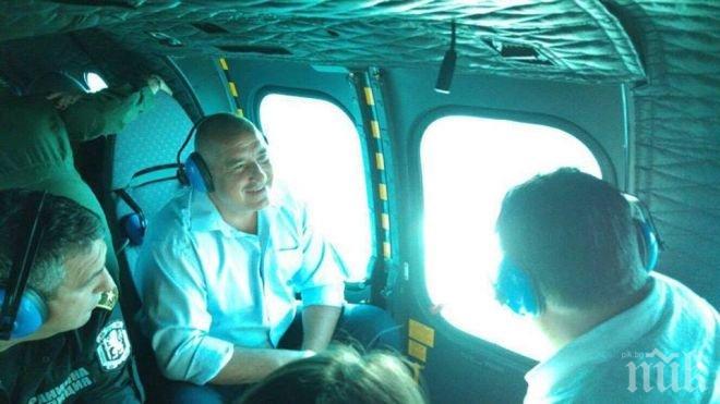 ИЗВЪНРЕДНО! Борисов и Орбан инспектират границата (СНИМКИ)