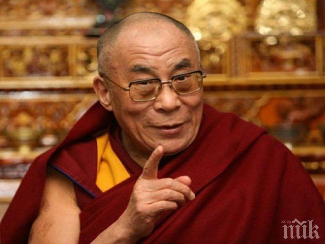Далай Лама: ЕС трябва да отправи „конструктивна критика“ на Китай заради Тибет