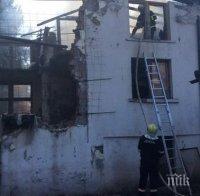 Незаконна къща горя в Габрово