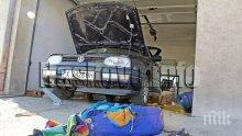 ТРАГЕДИЯ: Газова уредба на автомобил се взриви в сервиз, двама души берат душа