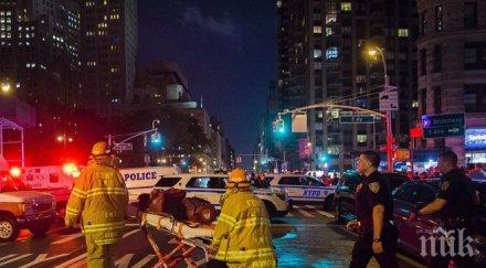 ексклузивно вижте избухнал взривът манхатан снимки видео