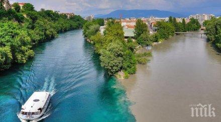 феноменални места света където сливат две разноцветни реки събират милиони туристи снимки