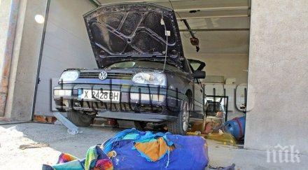 трагедия газова уредба автомобил взриви сервиз двама души берат душа