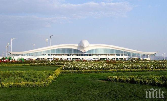 Туркменистан откри терминал във формата на сокол за 2,3 млрд. долара