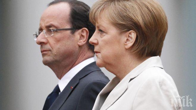 Меркел и Оланд: Ще превърнем ЕС в успех след Брекзит


