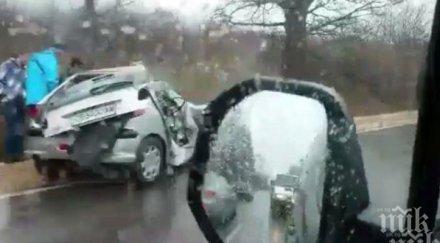 меле блокира пътя търговище омуртаг