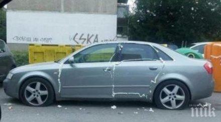 брутално отмъщение зли врагове съсипаха ауди собственикът повярва очите видя снимки