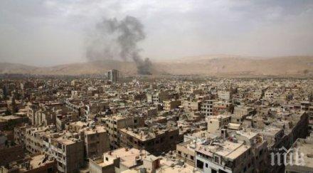 сирийски боен самолет разби дамаск