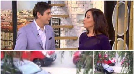 шок ефира виктор николаев обижда шофьорка заради нагло паркиране