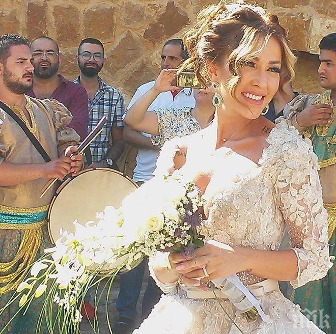 ЕКСКЛУЗИВНО В ПИК! Енджи Касабие вдигна сватба в Ливан! (УНИКАЛНИ СНИМКИ САМО ТУК)