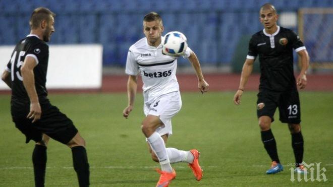 Славия загуби нападател до края на годината