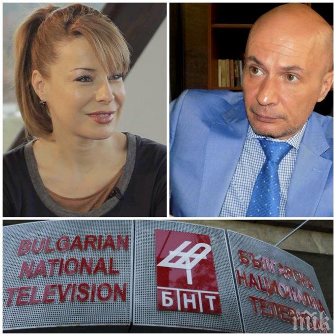 ГОРЕЩИ СЦЕНИ! Страсти и ласки зад кадър в БНТ, вижте кой с кого (СНИМКИ)