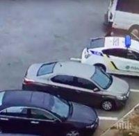 ХЛАДНОКРЪВНО! Шофьор разстреля полицай от упор със служебното му оръжие, уби и колежката му (ВИДЕО 18+)