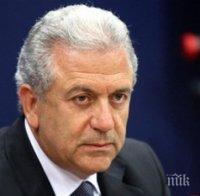 Аврамопулос: Миграционното споразумение с Турция остава приоритет за ЕС
