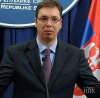 Сърбия е готова да се включи в квотния принцип за прием на бежанци, обяви премиерът Вучич