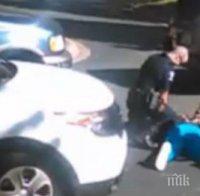 ЕКСКЛУЗИВНО! Ето ги кадрите от престрелката с убития чернокож в Шарлът (ВИДЕО 18+)