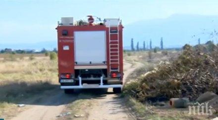 бърза реакция потушиха пожара луковит