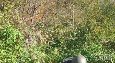 опасна находка военни унищожиха граната тип бухалка открита кюстендил снимки
