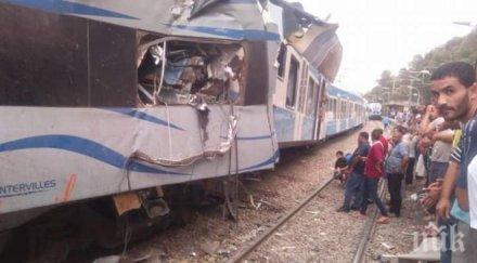 адски сблъсък релсите два пътнически влака удариха десетки хора ранени видео