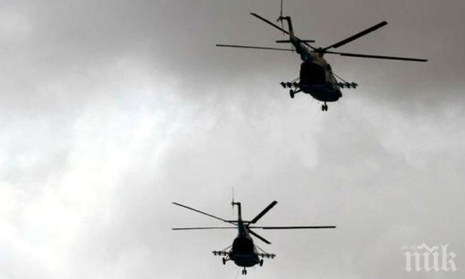 Северна Корея откри първото авиошоу с вертолет на врага САЩ