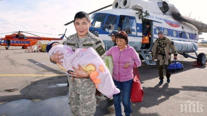 Супер късмет: 3-годишно момче оцеля три дни в сибирската тайга