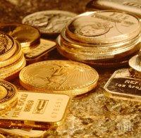 Митничари намериха 3 кила злато на боклука