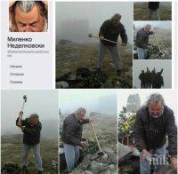 НИМ събира дарения за възстановяване на поругания паметник на Каймакчалан (СНИМКИ)