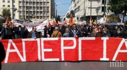 солун тотално парализиран заради стачки