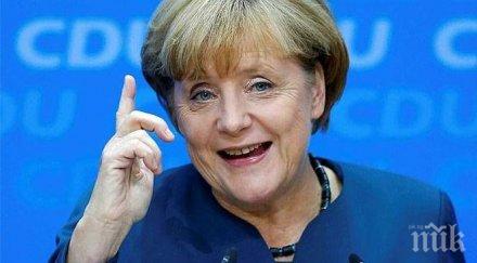 меркел без промяна позицията бежанците