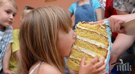 киргизстан изядоха благотворително тона торта