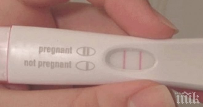 Той си прави тест за бременност като шега, но това спасява живота му