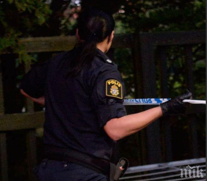 ЕКСКЛУЗИВНО! От последните минути! Стрелба в Швеция - 4 ранени